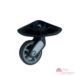 Roulettes simples OU1218.215 pour valises rigides à 4 roues compatibles avec valise Samsonite Light Shock 69,75,81 cm