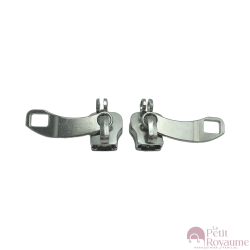 Lot de 2 Tirettes GM avec curseurs TAC-H compatibles valises rigides ou toiles Samsonite, Delsey et d'autres marques