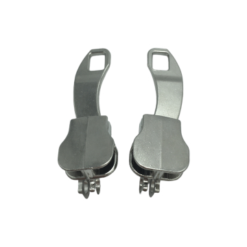 Set of 2 Zipper pulls GM / TAC-H for hardshell or softshell suitcases suitable for Samsonite, Delsey and other brands