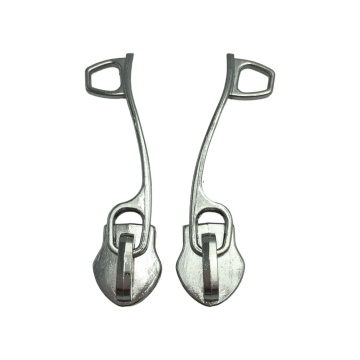 Set of 2 Zipper pulls TAC-Agm for hardshell or softshell suitcases suitable for Samsonite, Delsey and other brands