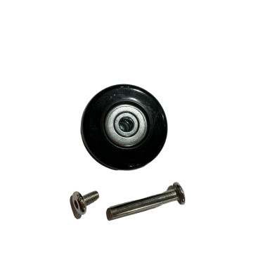 Single replacement wheels RSA4.3cm for 4-wheeled softside and hardside luggages, suitable for many brands