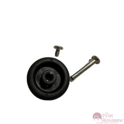 Single replacement wheels RSA4cm for 4-wheeled softside and hardside luggages, suitable for many brands