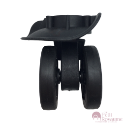 Double replacement wheels A801Bis for 4-wheeled hardside luggages, suitable for Airtex or Worldline