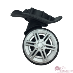 Double replacement wheels A801Bis for 4-wheeled hardside luggages, suitable for Airtex or Worldline