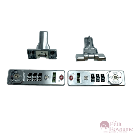 A set of 2 recessed lock SC01 for hardside luggages