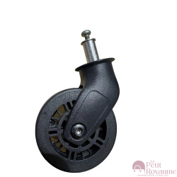 Single replacement wheels 6x1,7cm for 4-wheeled softside and hardside luggages, suitable for many brands