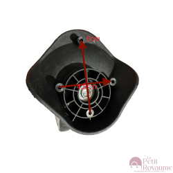 Roulettes doubles w049/ A-23bis pour valises rigides à 4 roues, compatibles valises Delsey et d'autres marques