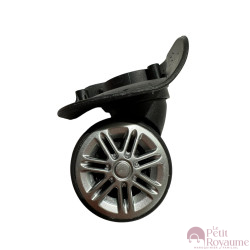 Roulettes doubles w049/ A-23bis pour valises rigides à 4 roues, compatibles valises Delsey et d'autres marques