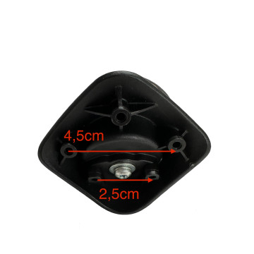 Single replacement wheels OU1218.215 for 4-wheeled hardside luggages are suitable for Samsonite Light Shock 55cm