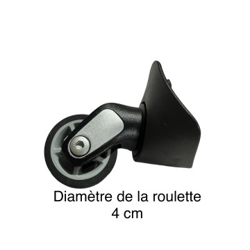Single replacement wheels OU1218.215 for 4-wheeled hardside luggages are suitable for Samsonite Light Shock 55cm