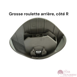 Double replacement wheels JY-10 for 4-wheeled hardside luggages, suitable for Samsonite S'cure