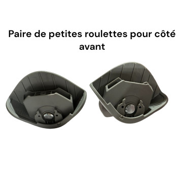 Roulettes doubles compatibles valises rigides Samsonite S'Cure