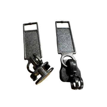 Set of 2 Zipper pulls TAC-Y for hardshell or softshell suitcases suitable for Samsonite, Delsey and other brands