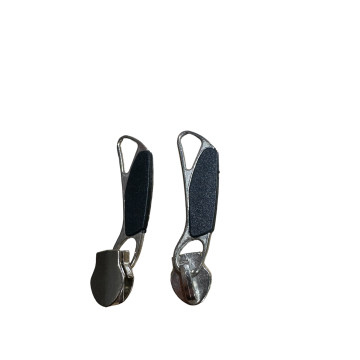 Set of 2 Zipper pulls TAC-X for hardshell or softshell suitcases suitable for Samsonite, Delsey and other brands