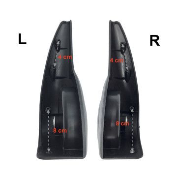 Roulettes simples D029 pour valises toiles à 2 roues ou sacs de voyages, compatibles avec Samsonite, Delsey…