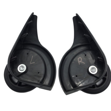 Roulettes simples D029 pour valises toiles à 2 roues ou sacs de voyages, compatibles avec Samsonite, Delsey…