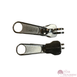 Set of 2 Zipper pulls TAC-S for hardshell or softshell suitcases suitable for Samsonite, Delsey and other brands