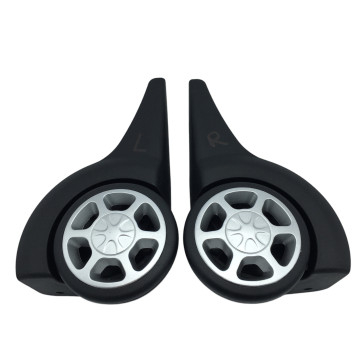 Single replacement wheels D029 for 2-wheeled softside luggages or duffel bags, suitable for many brands
