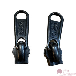 Set of 2 Zipper pulls TAC-VAN for hardshell or softshell suitcases suitable for Samsonite, Delsey and other brands