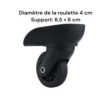 Roulettes simples A-35 pour valises rigides à 4 roues compatibles valises Delsey Schedule Cabine