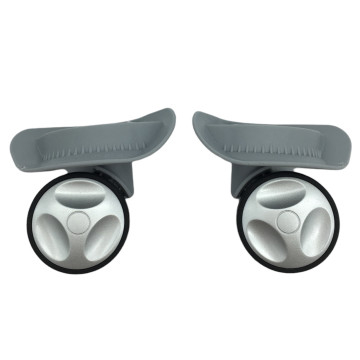 Double replacement wheels YK-135 for 4-wheeled hardside luggages, suitable for many brands such as Samsonite, Delsey