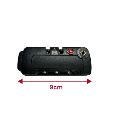 TSA708C Lock to fix on softside or hardside luggages, suitable for luggages brands such as Samsonite, Delsey and many others