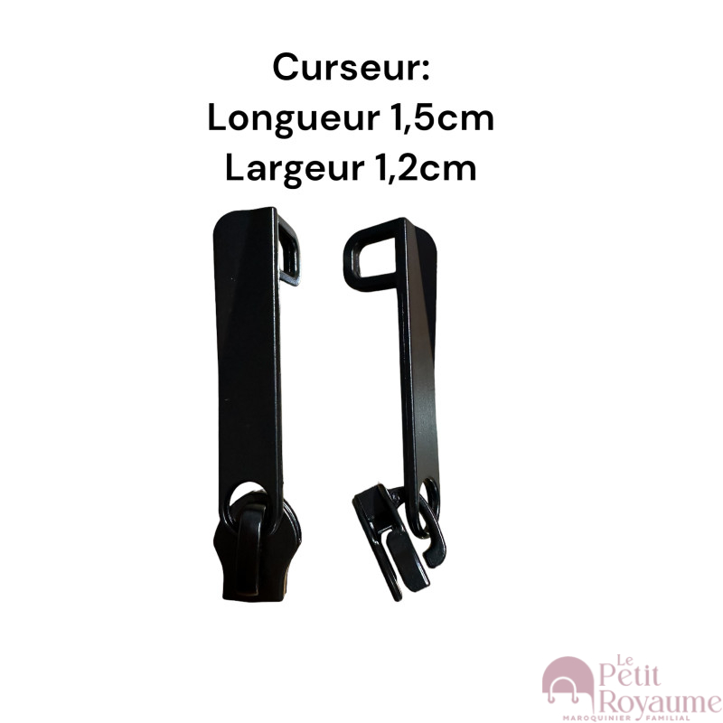 Set of 2 Zipper pulls TACD for hardshell or softshell suitcases