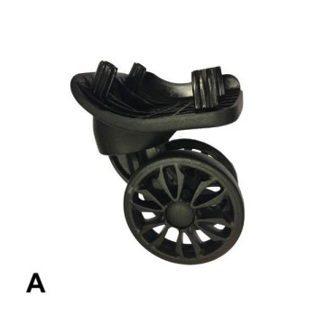 Roulettes doubles 5cm WA-50, D367 valises toiles compatibles valises Delsey, Samsonite et bien d'autres marques.