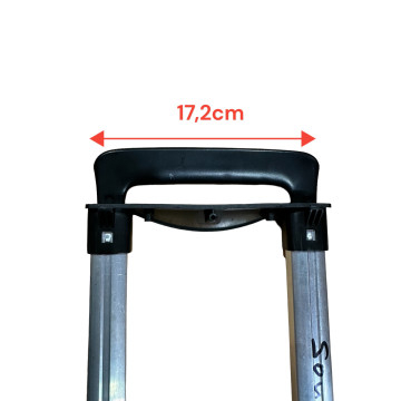 Tige télescopique pour valise Soundbox 77cm avec poignée complète compatible valise Samsonite ou Américain Tourister
