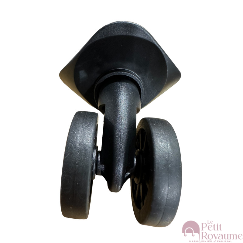 Paire De Roues De Rechange GUGULUZA GU149 Pour Valise Rigide – Noires, Double Roue, Silencieuses