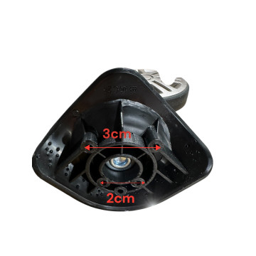 Roulettes doubles C21 pour valises à 4 roues, compatibles valises Delsey cabine air armour et d'autres marques