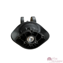 Roulettes doubles W0118 pour valises rigides à 4 roues, compatibles valises Delsey et d'autres marques