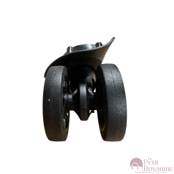 Double replacement wheel w01118 for 4-wheeled hardside luggages, suitable for Delsey