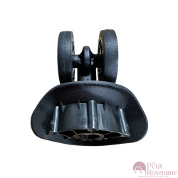 Double replacement wheel w01118 for 4-wheeled hardside luggages, suitable for Delsey