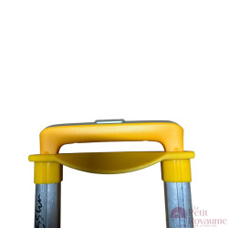 Tige télescopique Soundbox cabine avec poignée jaune complète compatible valise Samsonite ou Américain Tourister