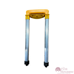 Tige télescopique Soundbox cabine avec poignée jaune complète compatible valise Samsonite ou Américain Tourister