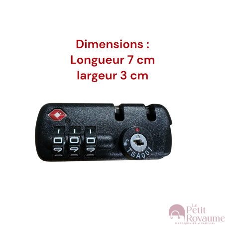 TSAL016 Lock to fix on softside or hardside luggages, suitable for luggages brands such as Samsonite, Delsey and many others