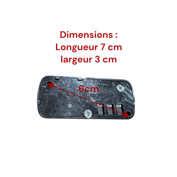 TSAL016 Lock to fix on softside or hardside luggages, suitable for luggages brands such as Samsonite, Delsey and many others