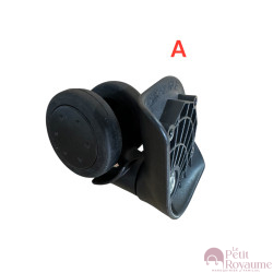 Double replacement wheels 161 diameter 5 cm for 4-wheeled hardside luggages