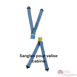 Sangles pour les valises CABINES toiles ou rigides, compatibles avec valises Samsonite, Delsey