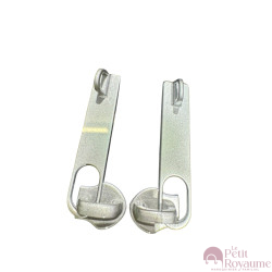 Set of 2 Zipper pulls  AT/Sam01 for hardshell or softshell suitcases suitable for Samsonite, Delsey and other brands