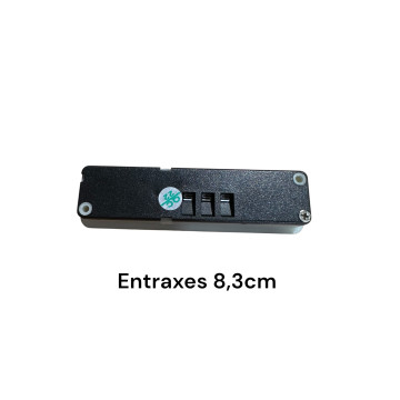 Recessed lock TSA007ZCL for softside and hardside luggages