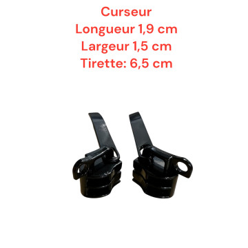 Set of 2 Zipper pulls  for hardshell or softshell suitcases suitable for Samsonite, Delsey and other brands