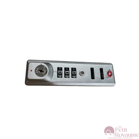 Recessed lock TSA JY-A002 for softside and hardside luggages
