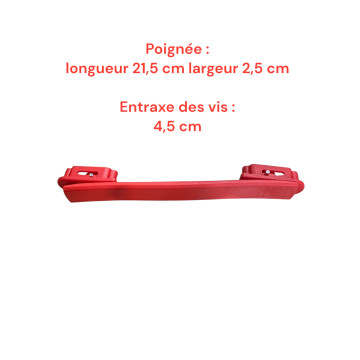 Poignée valise rigide compatible Delsey Belfort, Belfort Plus