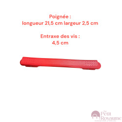 Poignée valise rigide compatible Delsey Belfort, Belfort Plus