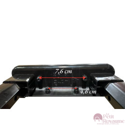 Tige Télescopique 42cmx16,3cm avec poignée compatible valise Delsey Cabine