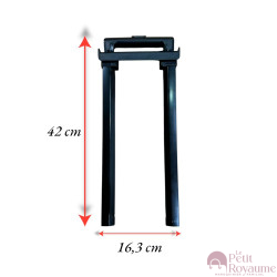 Lugagge Telescopic Handle (45cmx16,3cm) suitable for hardside and softside suitcases