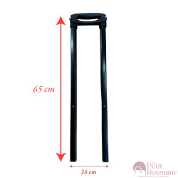 Tige Télescopique (65cm × 16,2 cm) avec poignée compatible Delsey Air armor
