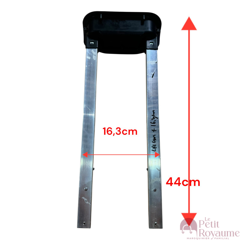 Tige télescopique (Initial01) avec poignée complète compatible valise cabine Delsey